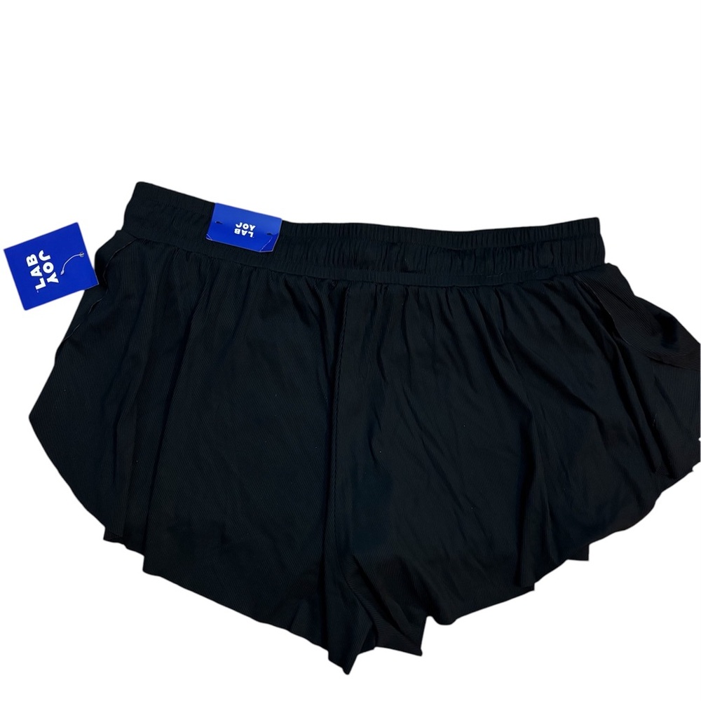 JoyLab Black Athletic Shorts with Elastic Waistband - Picture 2 of 5